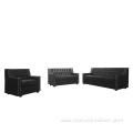 Fashion Leather Sectional Sofas 3+2+1 Living Room Sofas